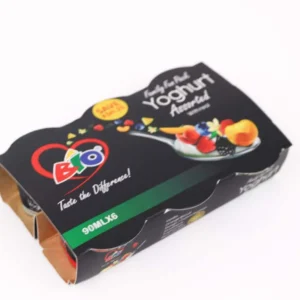 Ever wanted to try out a new flavour of Bio yoghurt? Or maybe you just want to switch things up a little bit? Well, good news! This assorted pack of Bio yoghurt flavours was made just for you! Special live cultures together with fresh Kenyan milk have been used to create this creamy yoghurt. Bio yoghurt has no artificial flavours, and colours, is hormone and antibiotic free and comes in biodegradable packs.